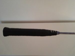 Badminton racket grip