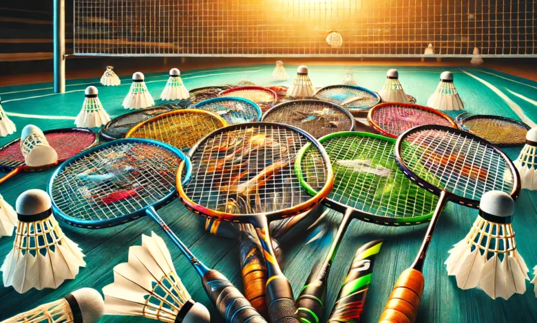 Badminton Rackets of the professional players